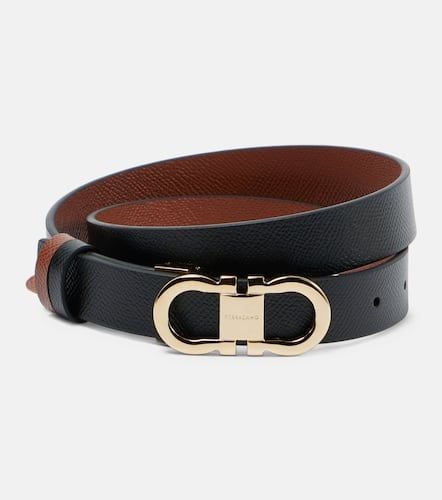 Gancini reversible leather belt - Ferragamo - Modalova