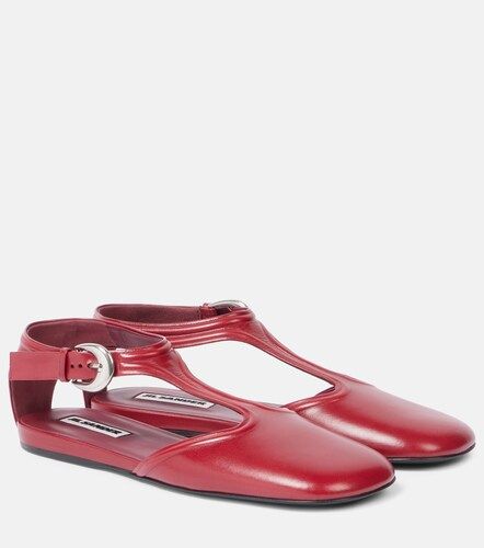Jil Sander Flache Schuhe aus Leder - Jil Sander - Modalova