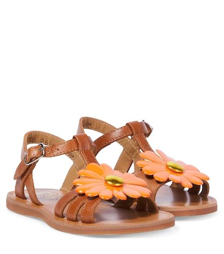 Sandali Plagette Big Flo in pelle - Pom d'Api - Modalova