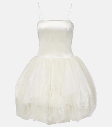 Bridal - Abito corto Sadie in lana e seta - Danielle Frankel - Modalova
