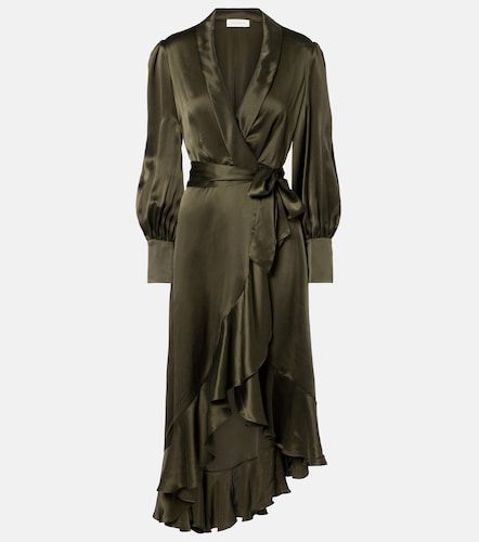 Zimmermann Silk wrap dress - Zimmermann - Modalova