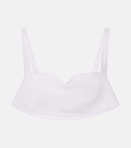 Prada Silk crepe de chine bra top - Prada - Modalova