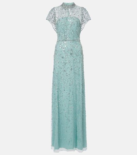 Abito lungo Crystal Drop con perline - Jenny Packham - Modalova
