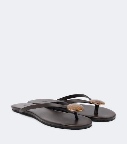 Aura Quartz leather thong sandals - Christopher Esber - Modalova