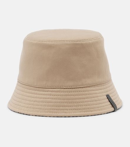 Cappello da pescatore Monili in cotone e lino - Brunello Cucinelli - Modalova