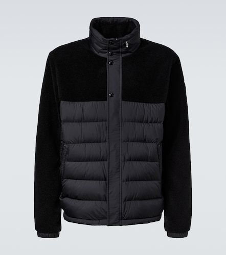 Mistral down-paneled teddy jacket - Moncler - Modalova