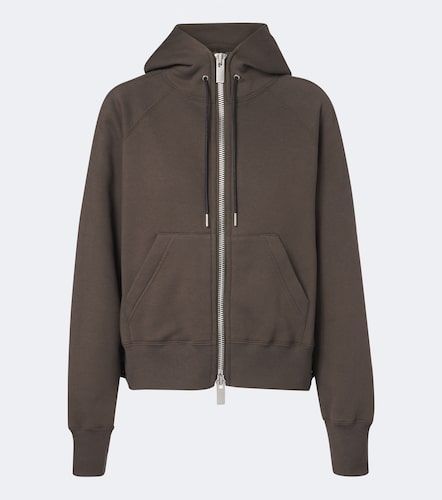 Sudadera con capucha de jersey de algodón - Sacai - Modalova