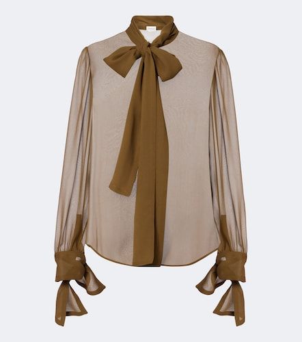 Schluppenbluse aus Seide - Saint Laurent - Modalova