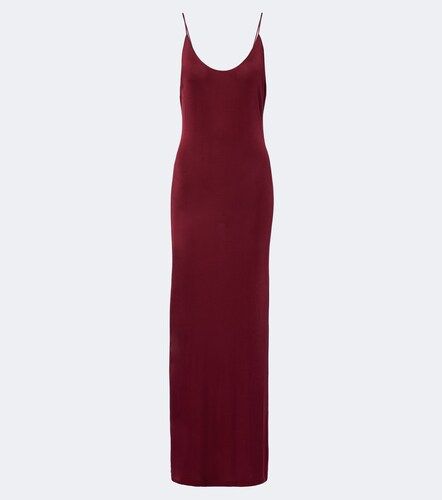Vestido largo de jersey - Saint Laurent - Modalova