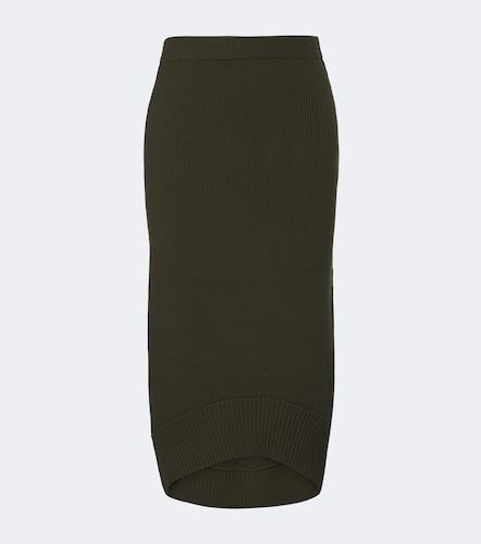 Midirock aus einem Wollgemisch - Victoria Beckham - Modalova