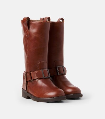PèPè Botas de piel con tachuelas - PePe - Modalova