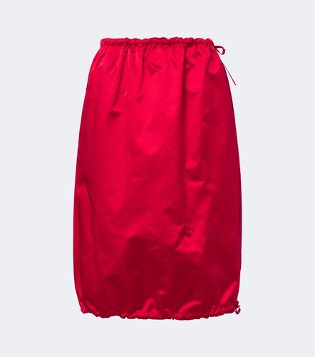 Prada Silk satin midi skirt - Prada - Modalova