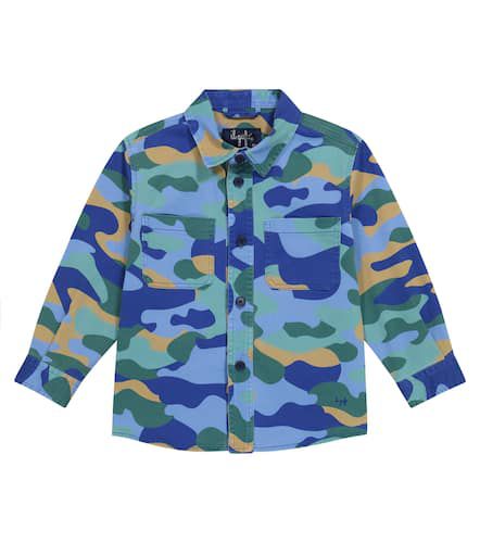 Camouflage printed twill shirt - Il Gufo - Modalova