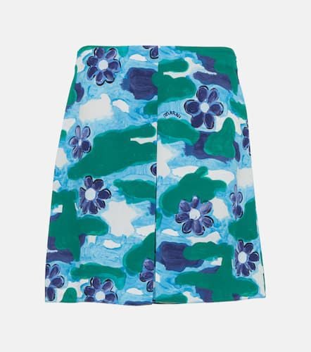 Marni Printed cady miniskirt - Marni - Modalova