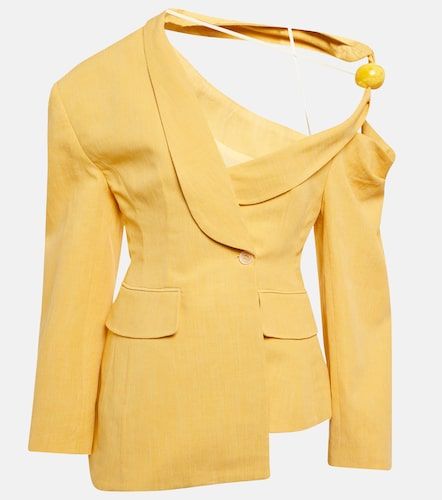 La Veste Baska linen-blend blazer - Jacquemus - Modalova