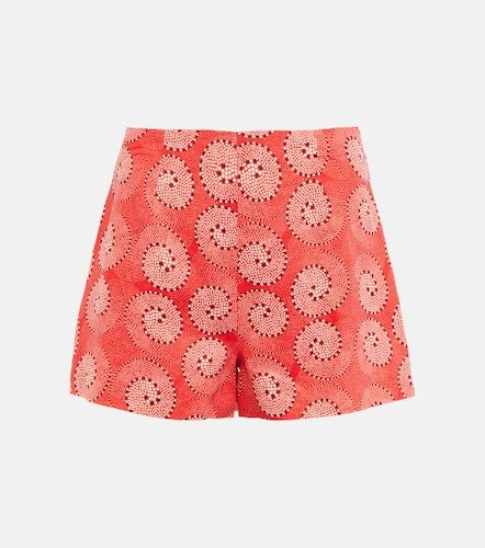 Shorts Oscar de lino estampado - Staud - Modalova