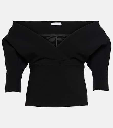 Ferragamo Wool-blend gabardine top - Ferragamo - Modalova