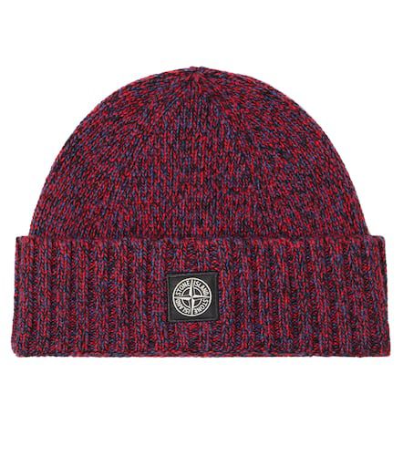 Stone Island Junior Logo beanie - Stone Island Junior - Modalova