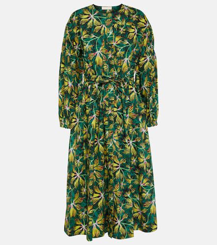 Adalie floral cotton poplin midi dress - Ulla Johnson - Modalova