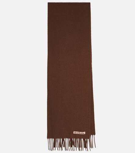 Acne Studios Fringed wool scarf - Acne Studios - Modalova