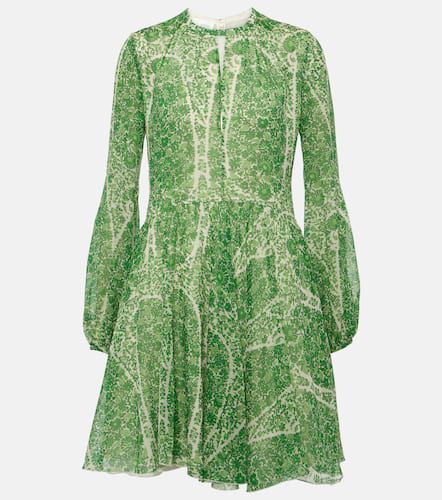 Printed silk georgette minidress - Giambattista Valli - Modalova