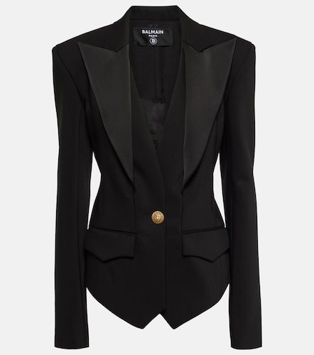 Balmain Einreihiger Blazer - Balmain - Modalova