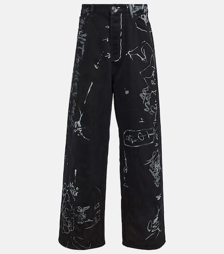 Balenciaga Mid-rise wide-leg jeans - Balenciaga - Modalova