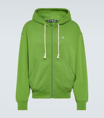 Fiah Face cotton jersey hoodie - Acne Studios - Modalova