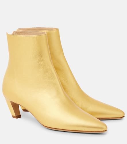 Ankle Boots Clayton aus Metallic-Leder - Gabriela Hearst - Modalova