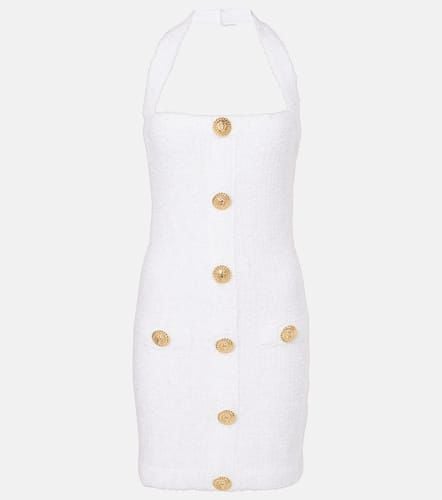 Balmain Halterneck minidress - Balmain - Modalova