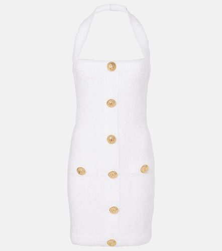 Balmain Halterneck minidress - Balmain - Modalova