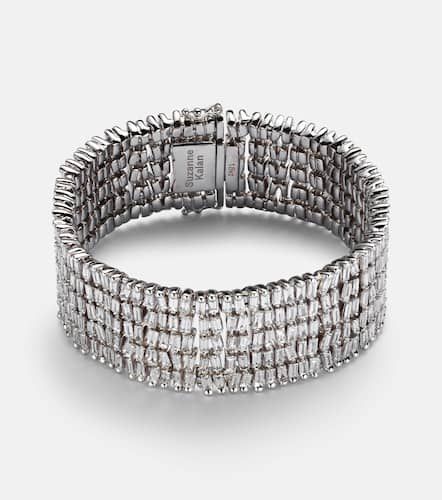 Kt white gold bracelet with diamonds - Suzanne Kalan - Modalova