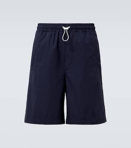 Shorts en popelín de algodón - Gucci - Modalova