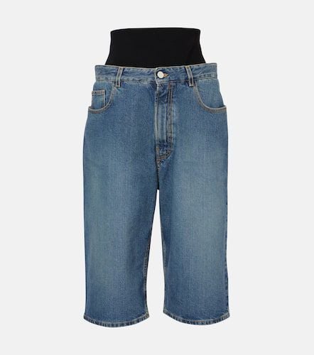 AlaÃ¯a Cropped barrel-leg jeans - Alaia - Modalova