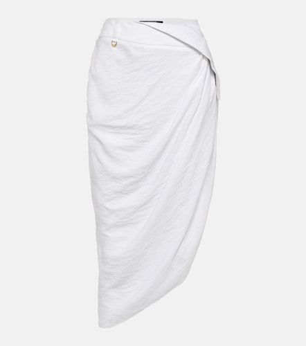 Falda midi La Jupe Saudade drapeada - Jacquemus - Modalova