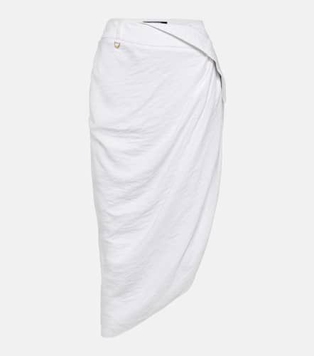 La Jupe Saudade draped midi skirt - Jacquemus - Modalova