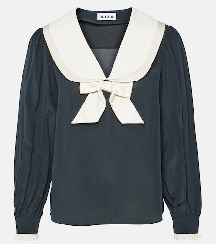Rixo Blusa Eimer de seda - Rixo - Modalova