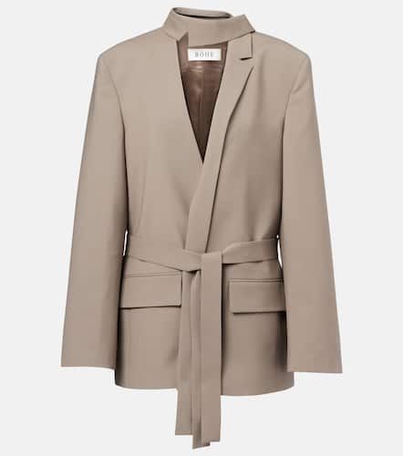 Rhe Deconstructed belted blazer - Rohe - Modalova