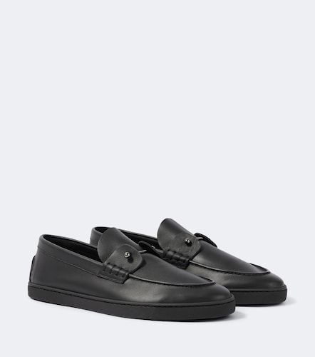 Chambeliboat leather slip-on shoes - Christian Louboutin - Modalova