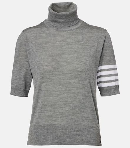 Rollkragenpullover 4-Bar aus Wolle - Thom Browne - Modalova