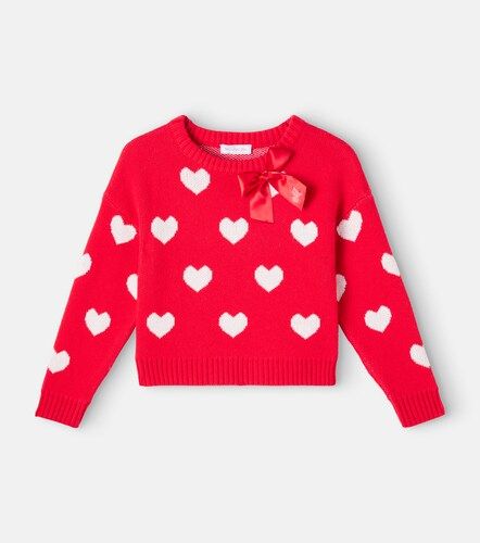 Pullover aus Baumwolle und Wolle - Monnalisa - Modalova