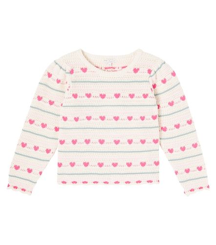 Pullover Josie in cotone e lana a coste - Bebe Organic - Modalova