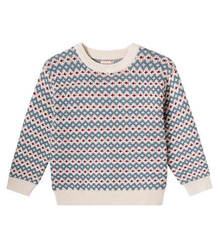 Jersey Harlow de jacquard de algodón - Wheat - Modalova