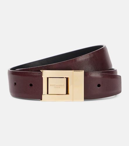 Saint Laurent La 76 leather belt - Saint Laurent - Modalova