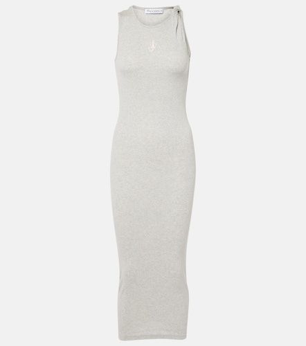 Vestido largo en jersey de algodón - JW Anderson - Modalova