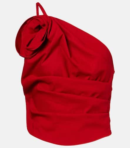 Top asymétrique à fleur - Magda Butrym - Modalova