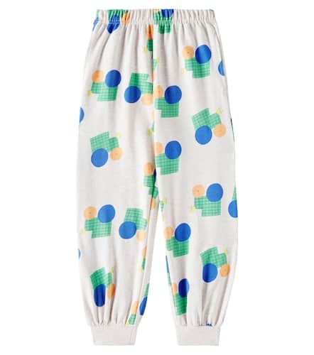 Printed cotton jersey sweatpants - Jellymallow - Modalova