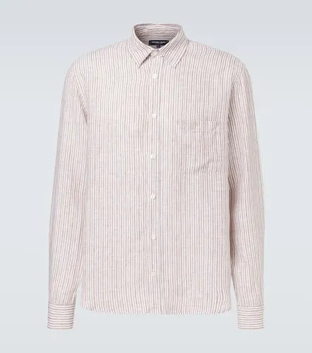 Camisa Telles de lino a rayas - Frescobol Carioca - Modalova