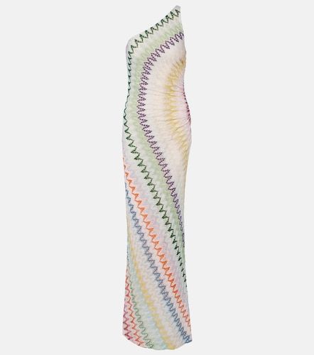One-Shoulder-Robe aus Häkelstrick - Missoni - Modalova