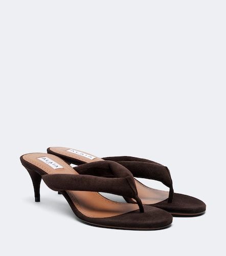 Alaïa Sandali infradito in suede - Alaia - Modalova